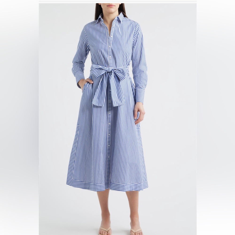 SHIRTY - Sybil Stripe Long Sleeve Cotton - Picture 6 of 8